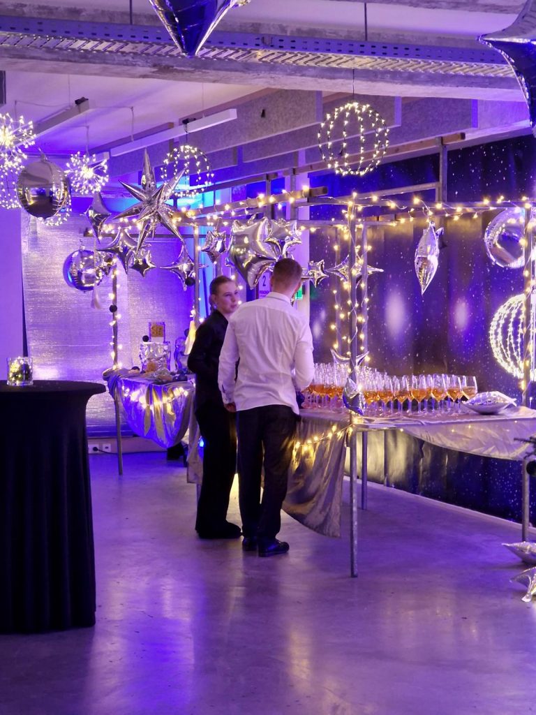 Firmenparty-Outer-Space Weihnachtsparty-Firma